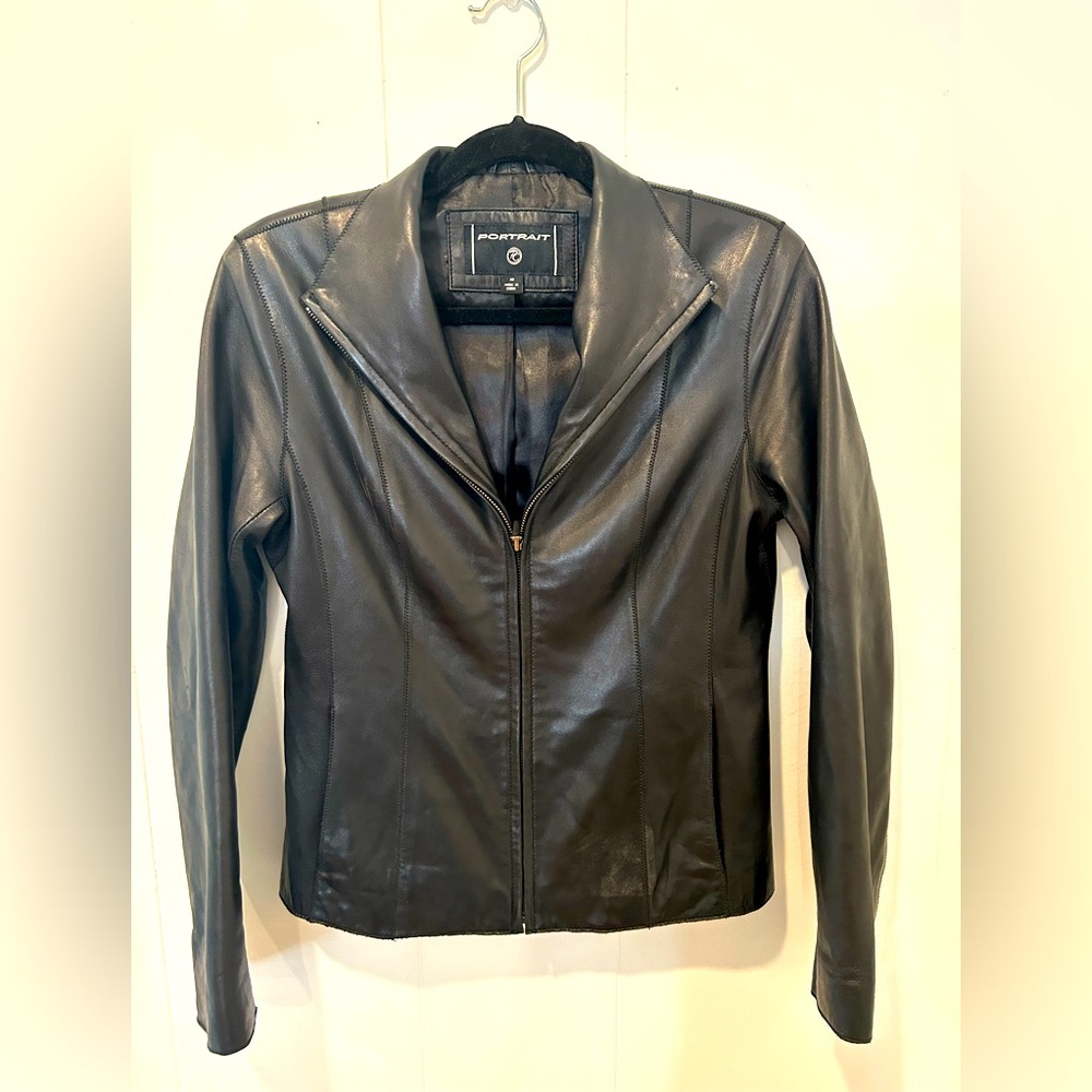 Portrait Leather Jacket